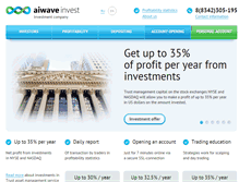 Tablet Screenshot of aiwaveinvest.com